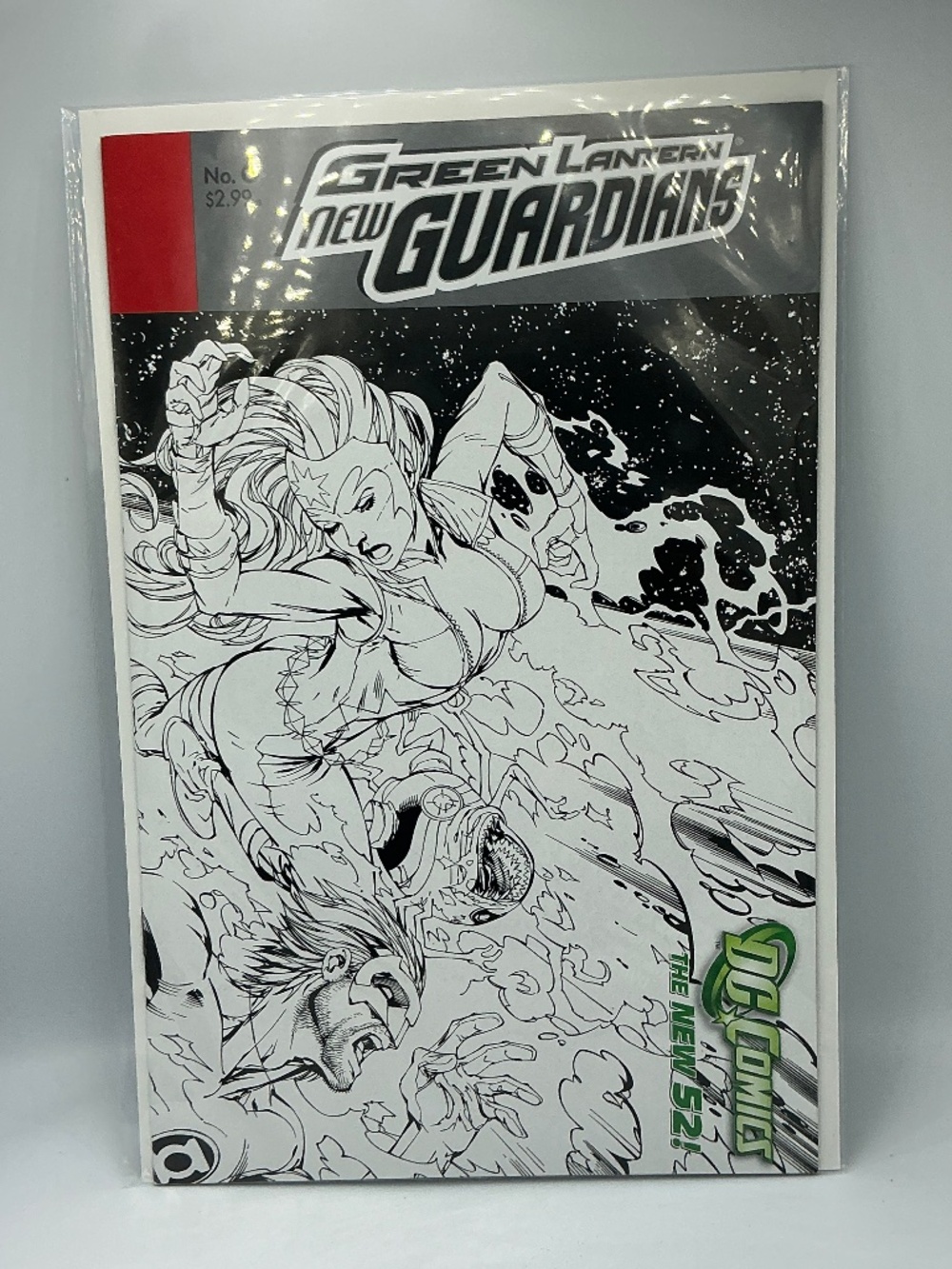 Green Lantern: New Guardians #6 1:25 Inc 2011 Comic Book
